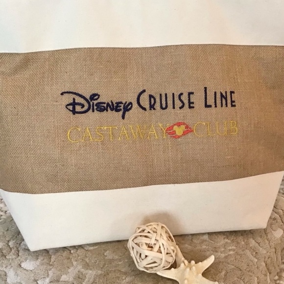Disney Cruise Line Castaway Club Zippered Tote - Picture 2 of 4